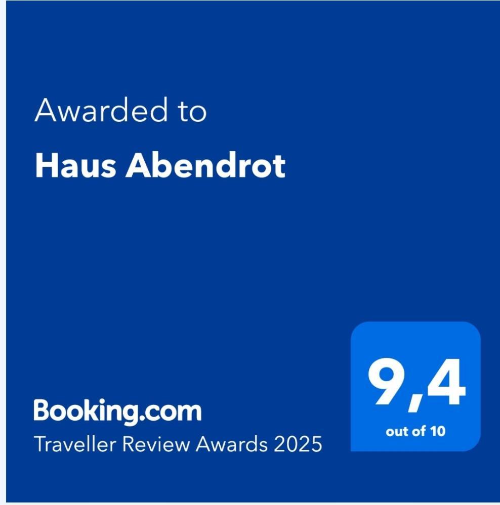 דירות דורנבירן Haus Abendrot מראה חיצוני תמונה